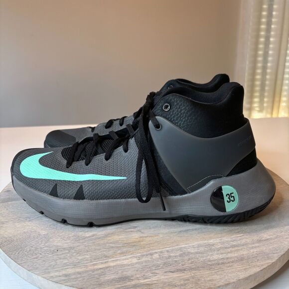 Nike Men's Kevin Durant KD Trey 5 VI Grey Green Glow Size Sneakers US Size 11.5 - Picture 5 of 12
